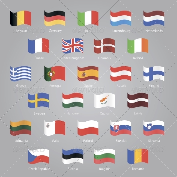 Flags of EU Countries