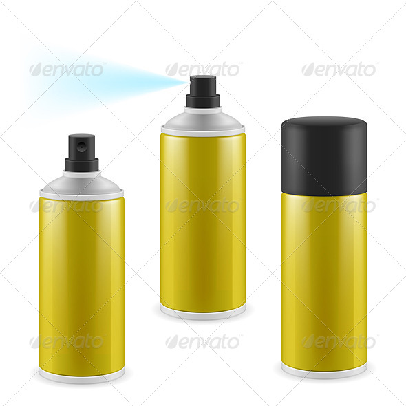Golden Spray Cans Golden Spray Cans