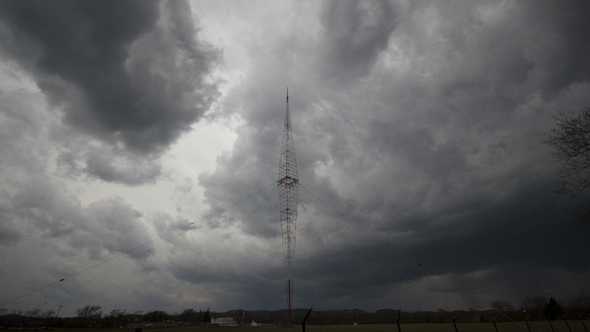 Radio Tower Storm Radio Tower Storm