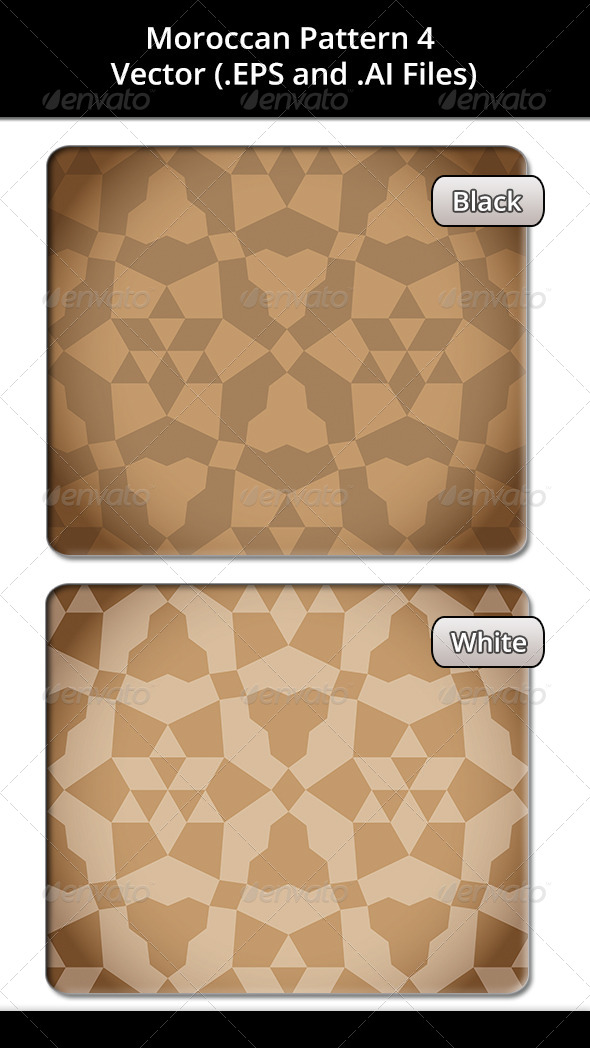 Moroccan Pattern 4 - Decorative Vectors