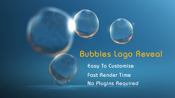 Bubbles Logo Reveal Bubbles Logo Reveal