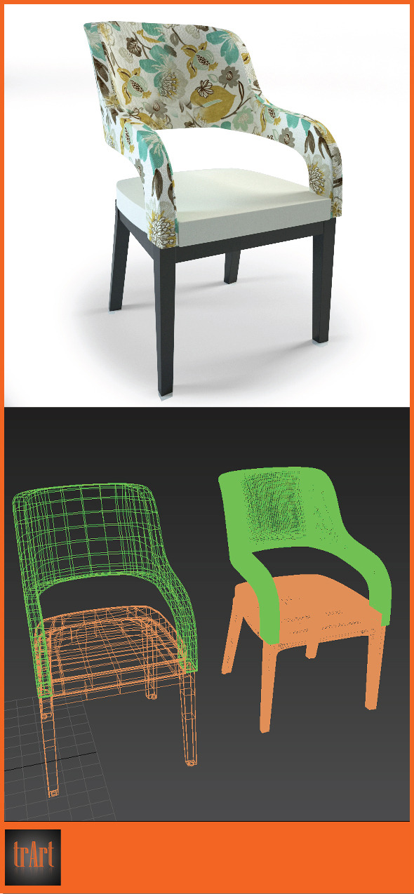 Realistic Chair Armchair Realistic Chair Armchair