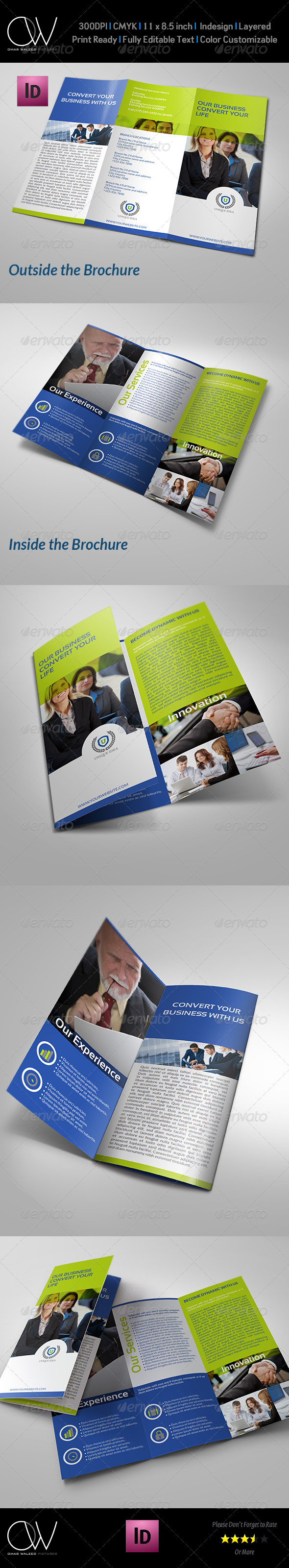 Corporate Business Tri-Fold Brochure Vol.5 Corporate Business Tri-Fold Brochure Vol.5