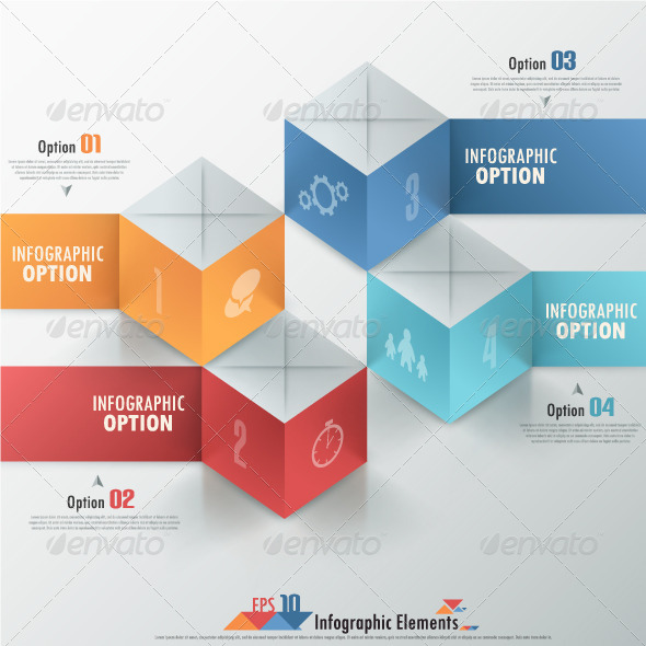 GraphicRiver Modern Infographics Options Banner With Cubes 7026516 GraphicRiver Modern Infographics Options Banner With Cubes 7026516