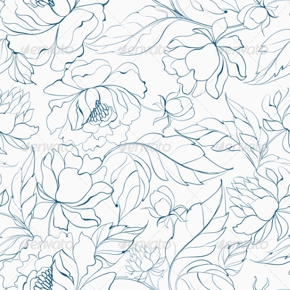 Seamless Floral Pattern Seamless Floral Pattern