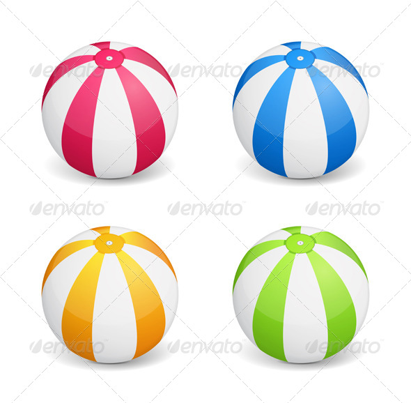 Printable Beach Ball Emoji » Tinkytyler.org - Stock Photos & Graphics