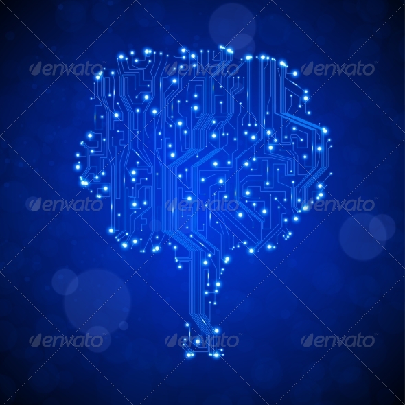 Circuit Board Tree Background Circuit Board Tree Background