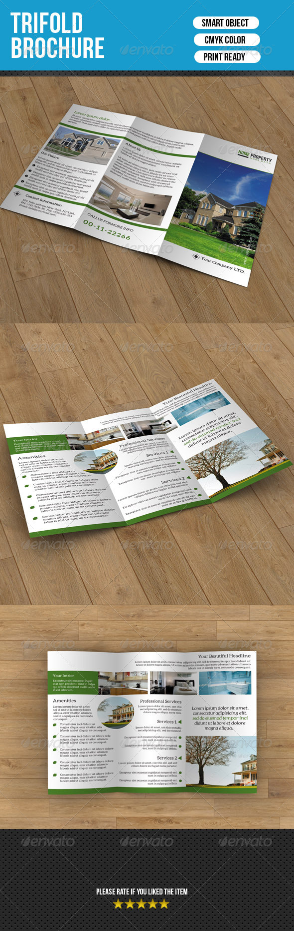Trifold Brochure- Real Estate Trifold Brochure- Real Estate