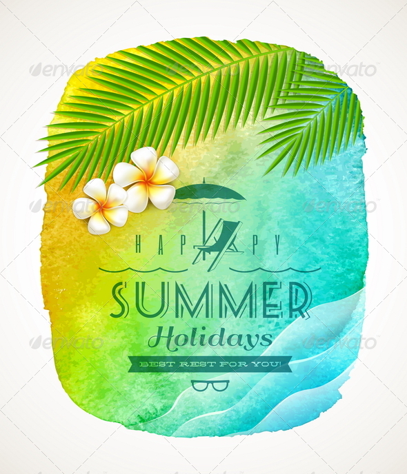 Summer Holiday Greeting Summer Holiday Greeting