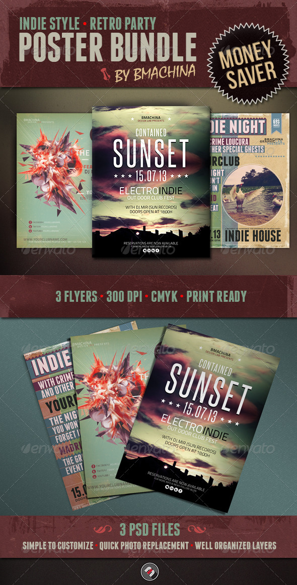 Indie Flyer Bundle Indie Flyer Bundle