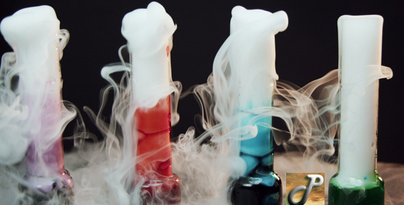 Glass With The Effect Of Dry Ice Glass With The Effect Of Dry Ice