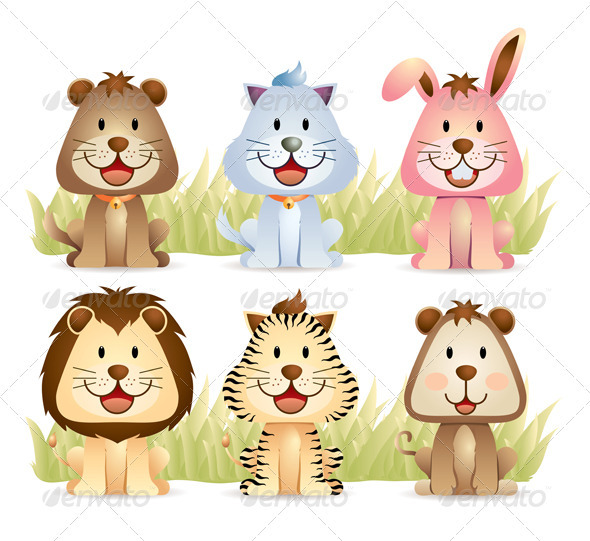 Animal Collection Set - Animals Characters