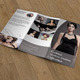 Trifold brochure for photography