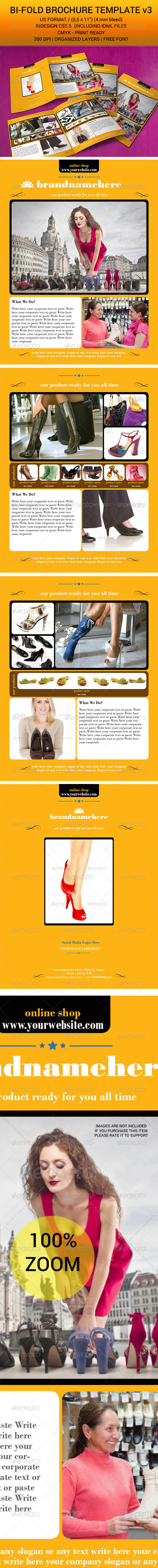Bi-Fold Brochure Indesign Template v3 Bi-Fold Brochure Indesign Template v3