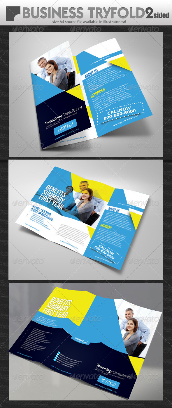 Business Trifold Brochure Design Business Trifold Brochure Design