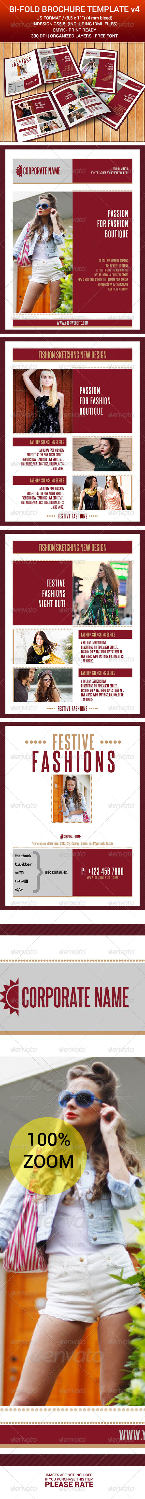 Bi-Fold Brochure Indesign Template v4 Bi-Fold Brochure Indesign Template v4