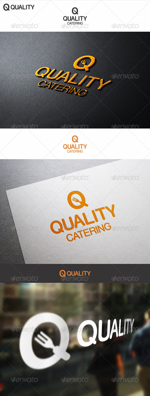 Quality Food Catering Logo - Food Logo Templates