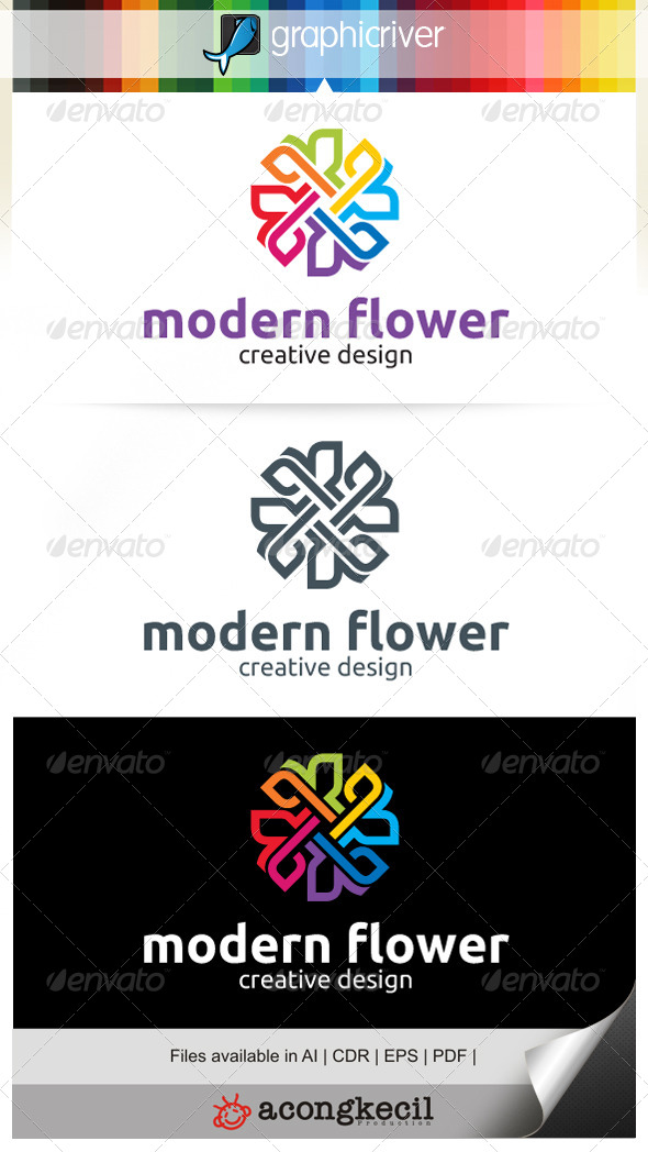 Modern Flower V.2 Modern Flower V.2