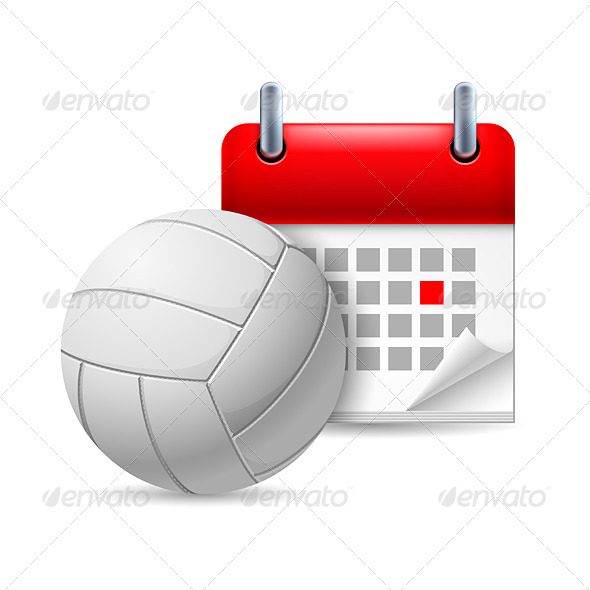 Volleyball and Calendar