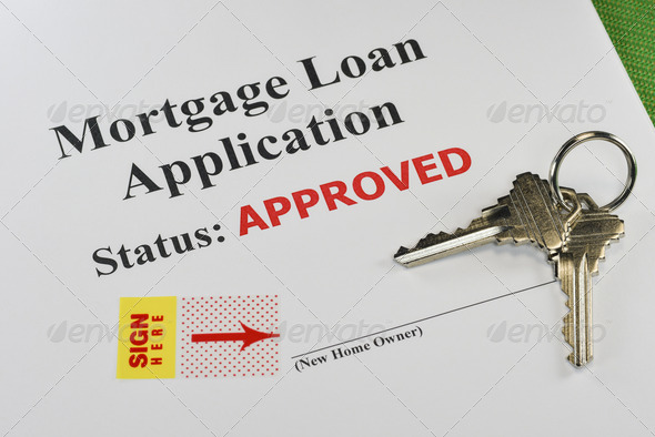 Approved Real Estate Mortgage Loan Document Ready For Signature