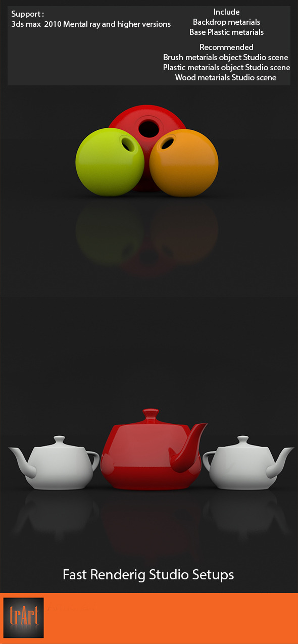 3DOcean 3ds max mental ray studio lighting 7098292 3DOcean 3ds max mental ray studio lighting 7098292