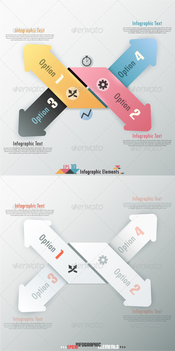 GraphicRiver Modern Infographic Options Banner With Arrows 7102534 GraphicRiver Modern Infographic Options Banner With Arrows 7102534