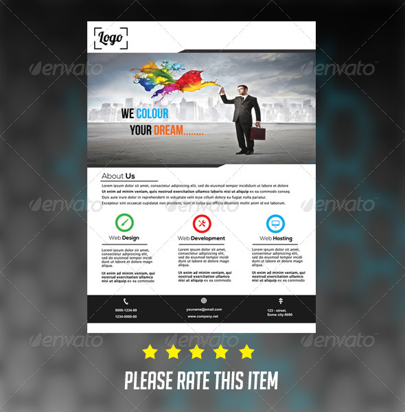 Simple Corporate Flyer Simple Corporate Flyer