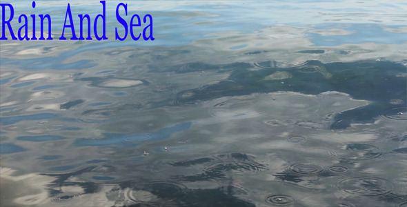 Rain And Sea Rain And Sea