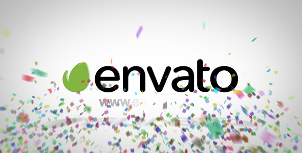 Confetti Logo Reveal After Effects Template Videohive 7122112 After Effects Project Files After Effects Confetti Template
