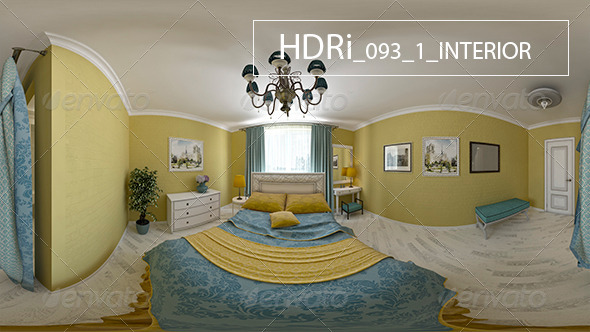 0093 1 Interoir HDRi - 3DOcean Item for Sale