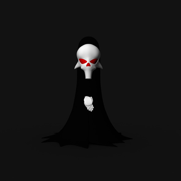 3D Cartoon Ghost 3D Cartoon Ghost
