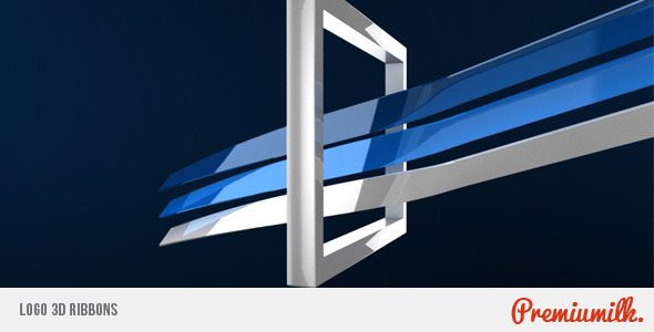 Logo 3D Ribbons Logo 3D Ribbons