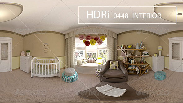 0448 Interoir HDRi - 3DOcean Item for Sale