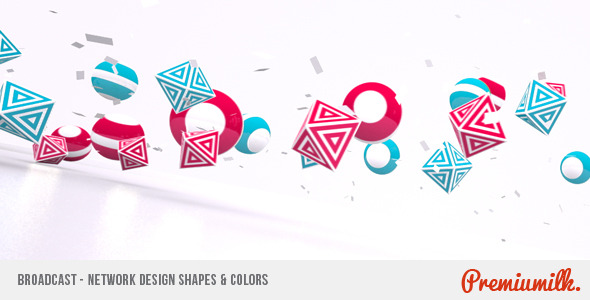 Broadcast Network Design Shapes & Colors Broadcast Network Design Shapes & Colors