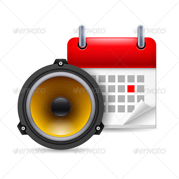 Sound Speaker and Calendar