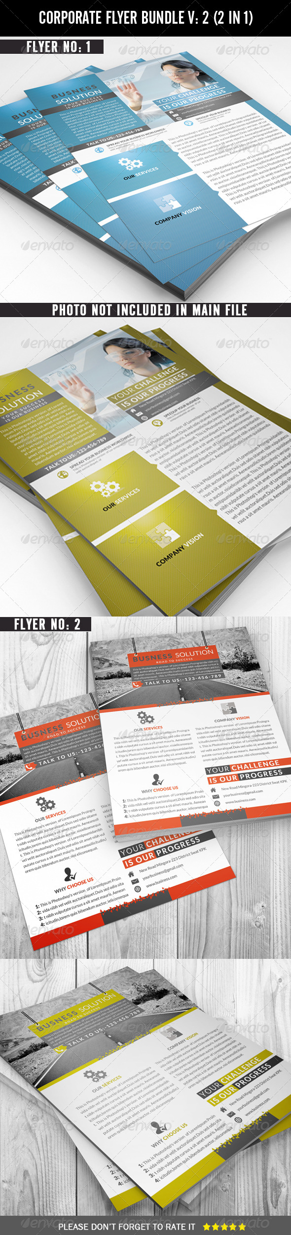 Corporate Flyer Bundle Corporate Flyer Bundle