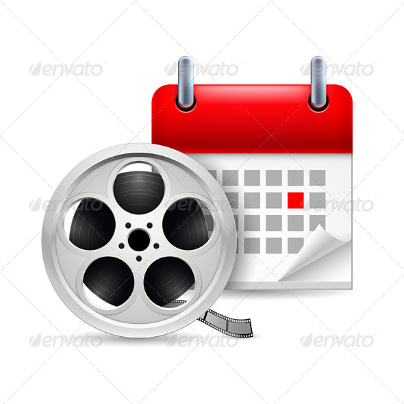 Film Reel and Calendar