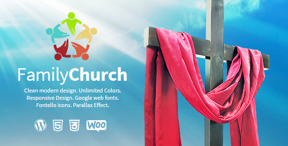 Family Church | Clean Responsive Religion Theme