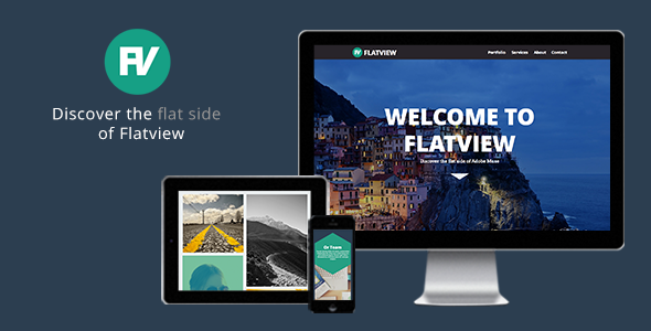 ThemeForest Flatview One Page Muse Theme 5492578 ThemeForest Flatview One Page Muse Theme 5492578