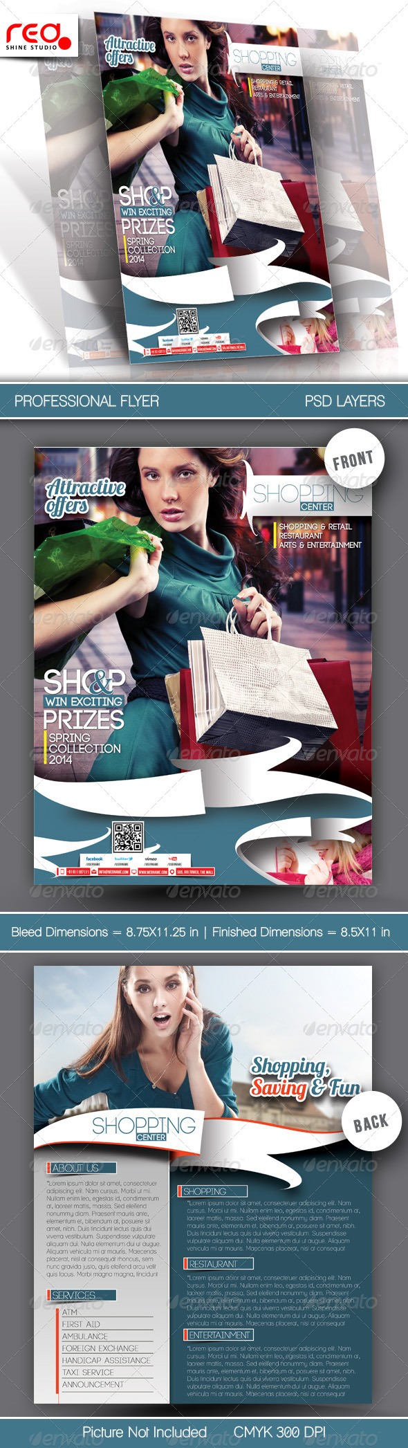GraphicRiver Shopping Center Flyer & Poster Template 7146990 GraphicRiver Shopping Center Flyer & Poster Template 7146990