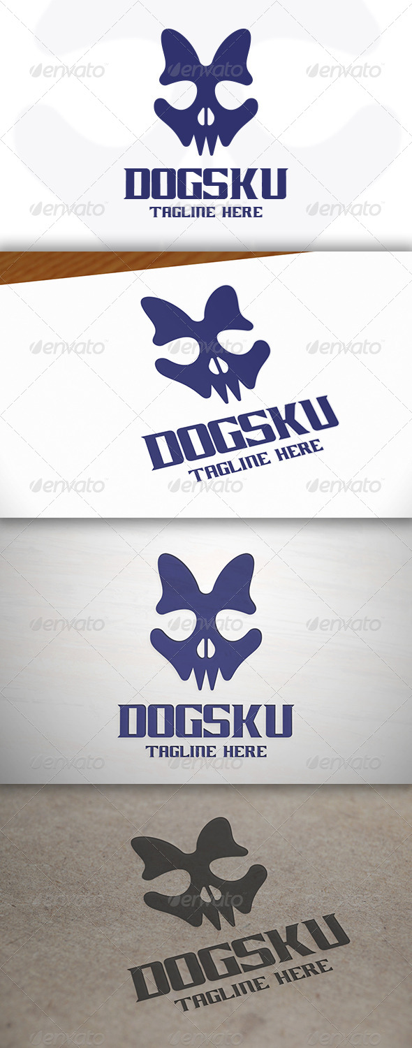 Dog Skull Logo