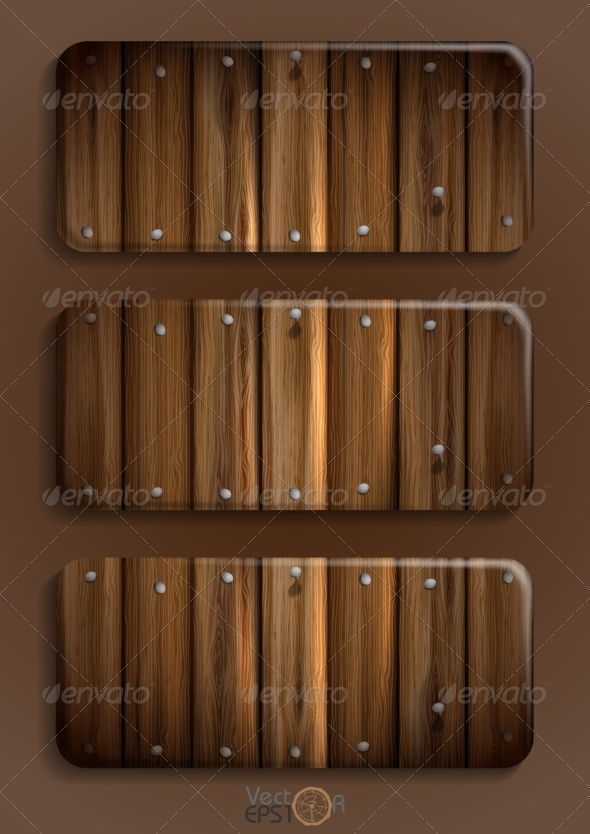 Wooden Texture Banner Wooden Texture Banner