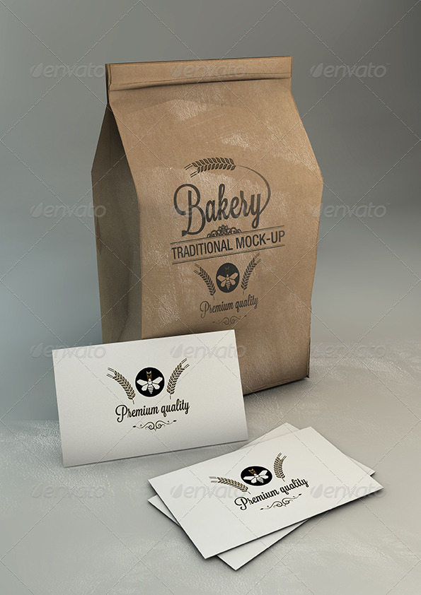 Paper Bag Mock-Up | Flour - Coffee Bag Mock-Up by Mock-Up-Militia | GraphicRiver