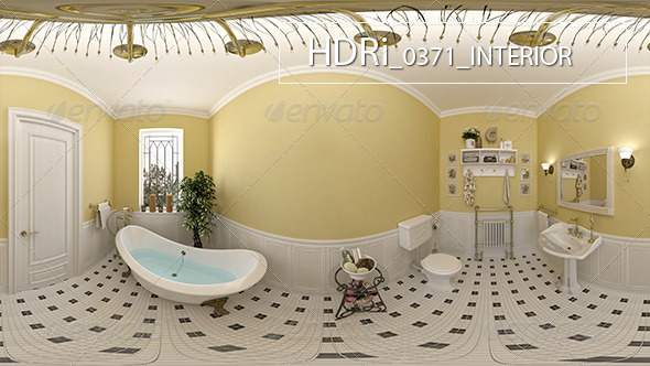 0371Interoir HDRi - 3DOcean Item for Sale