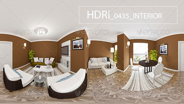 0435 Interoir HDRi - 3DOcean Item for Sale