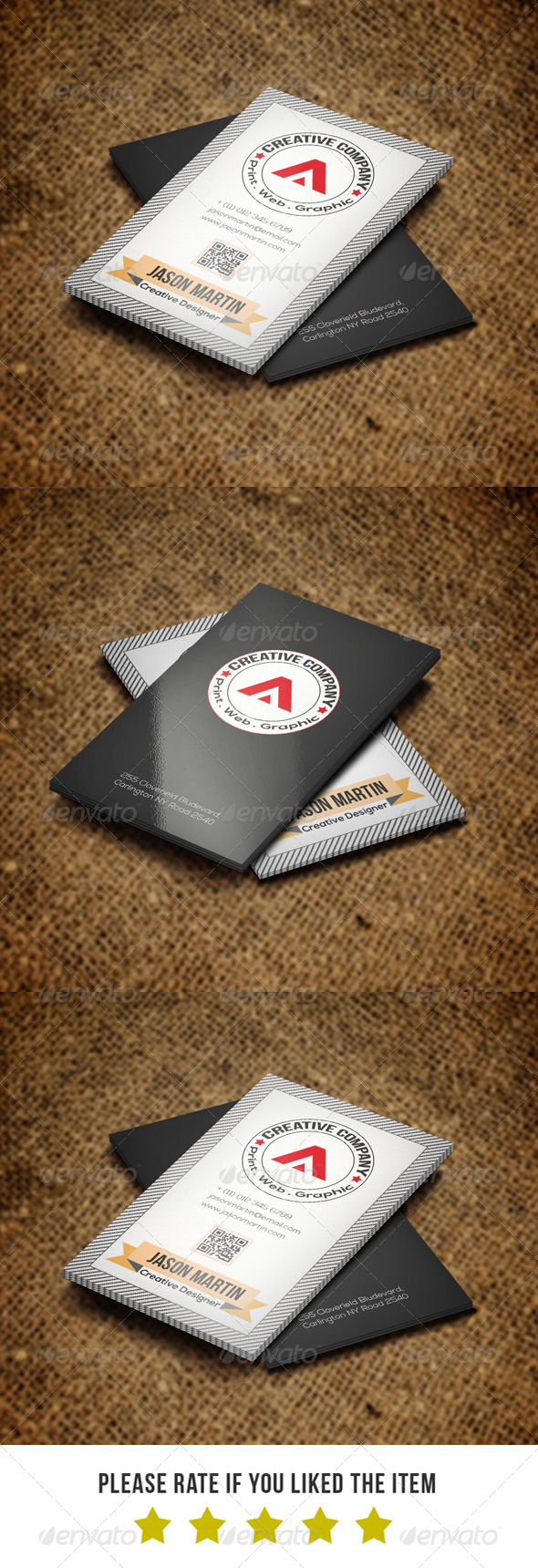 White Retro Business card BNA 003 White Retro Business card BNA 003