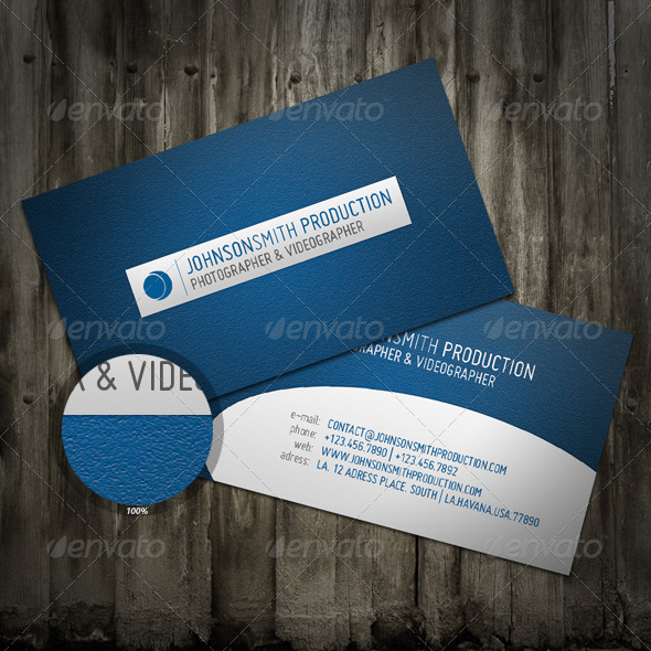 Photographer Business Card Photographer Business Card