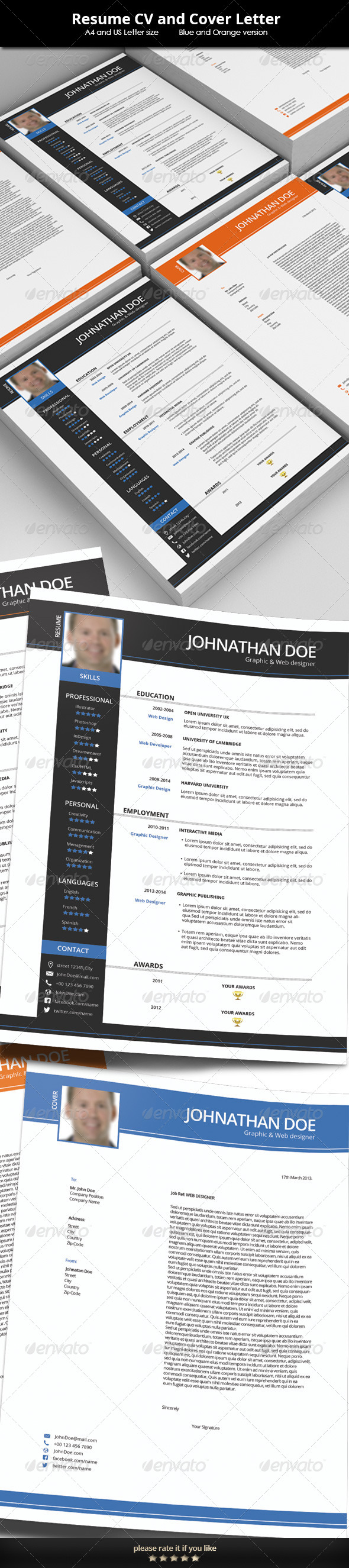 Resume CV Template Resume CV Template