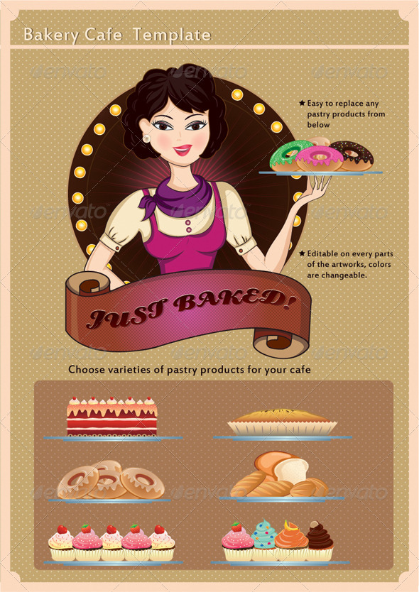 Bakery Cafe Template