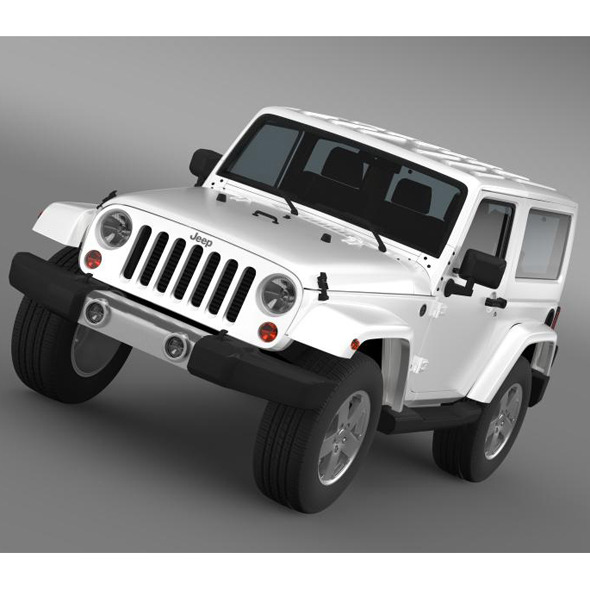 Jeep Wrangler 2011 - 3DOcean Item for Sale